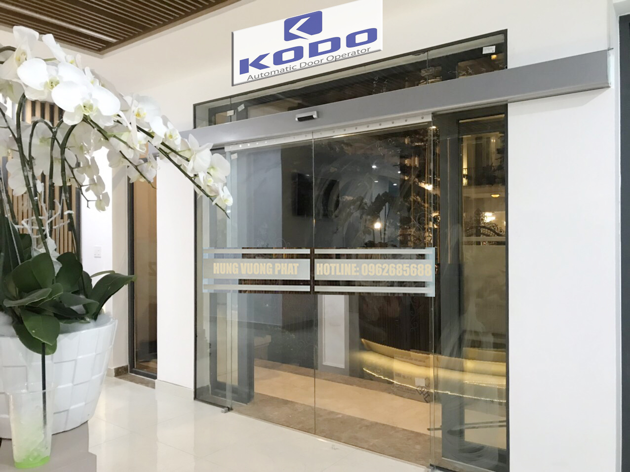 Cửa kính tự động Kodo đến từ Hàn Quốc
