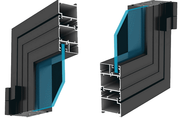 Hệ nhôm Xingfa nhập khẩu có độ dày từ 1.4mm đến 2.0mm.